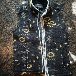 Harley-Davidson Black Fleece Aztec Vest